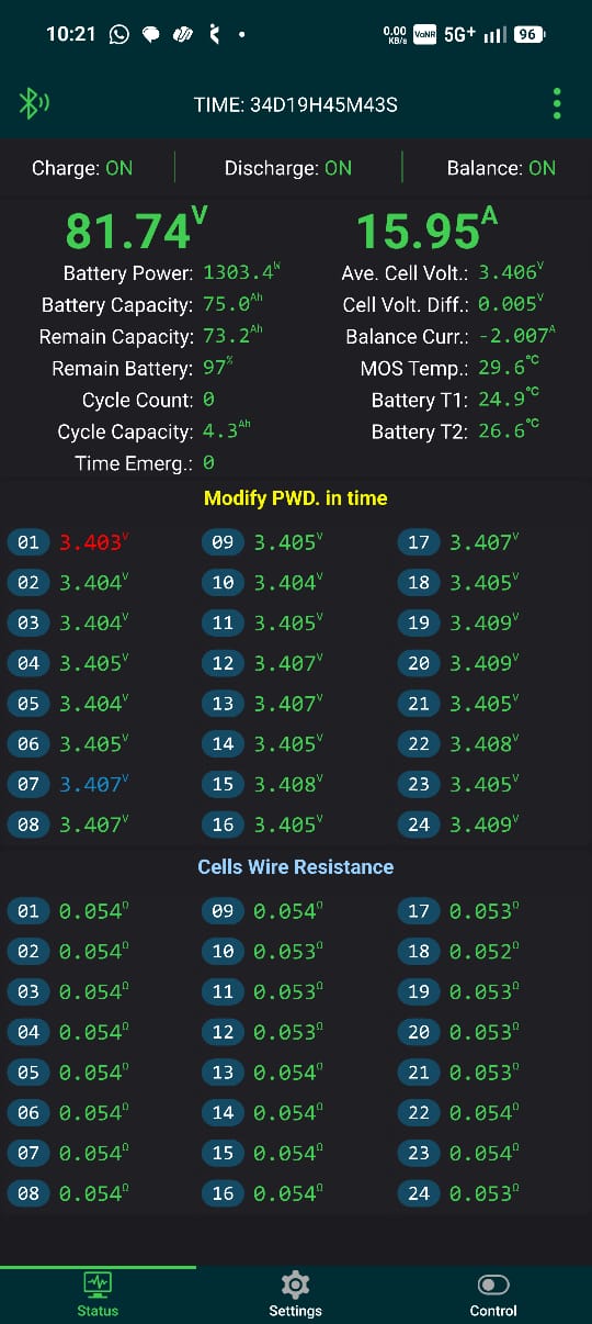 JK BMS application...