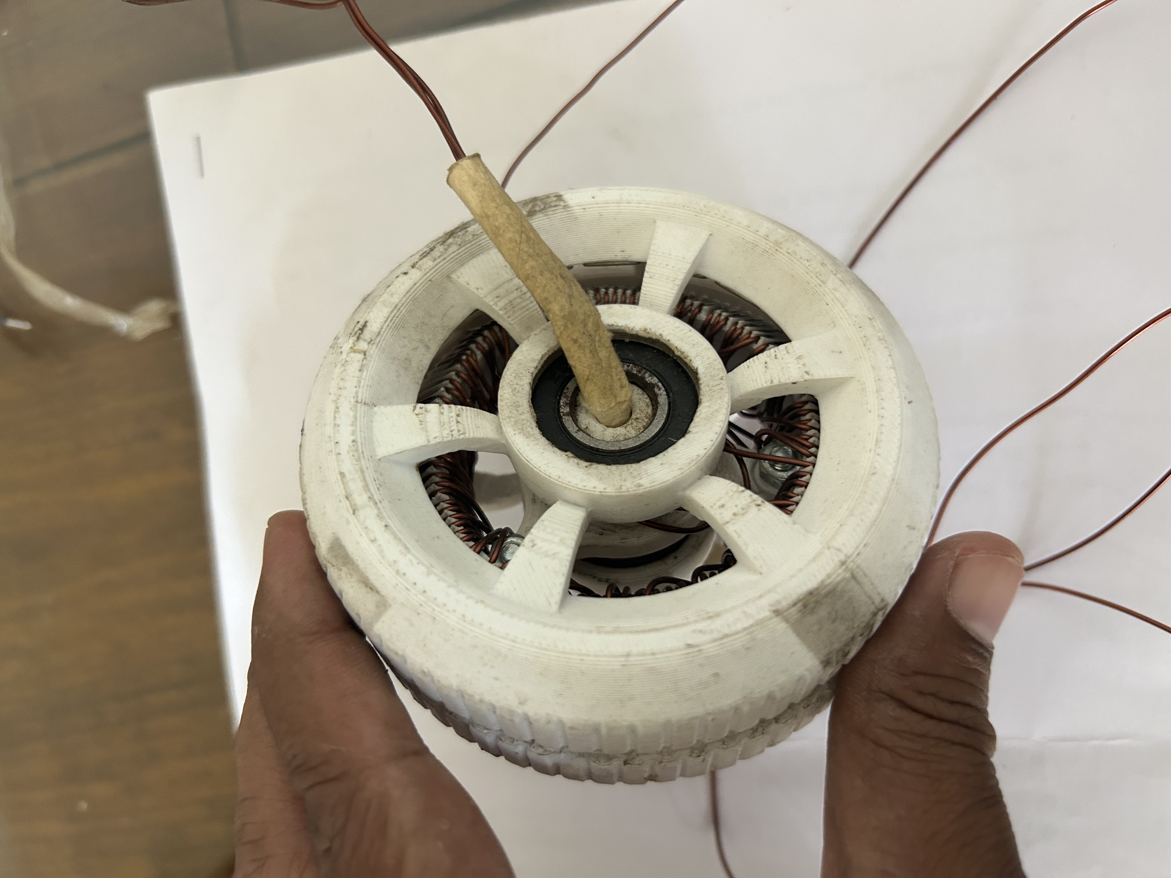 Alternate view of the completed prototype assembly...